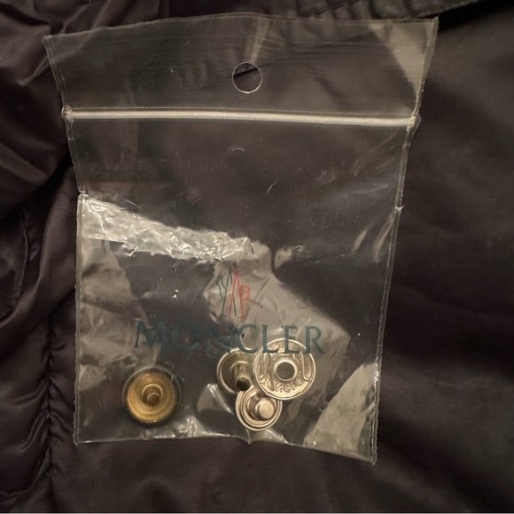 Moncler Lans Black Down Jacket - Picture 11 of 14